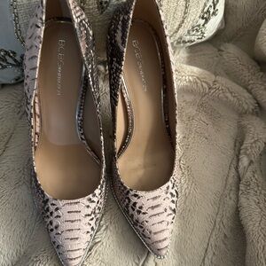 BCBG HEELS. has a bit of a platform. Fun!